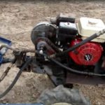 DIY hydraulics for a walk-behind tractor