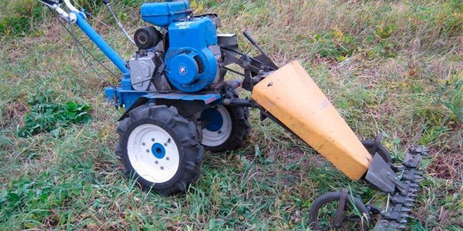 Making a segment mower with your own hands