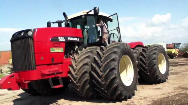 Powerful and large tractors from all over the world