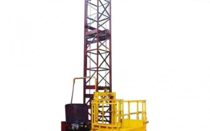 Construction mast lift PMG 500