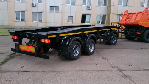 Multi-lift platform trailer Avtomaster 8462-11