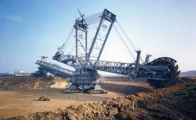 The largest excavator in the world