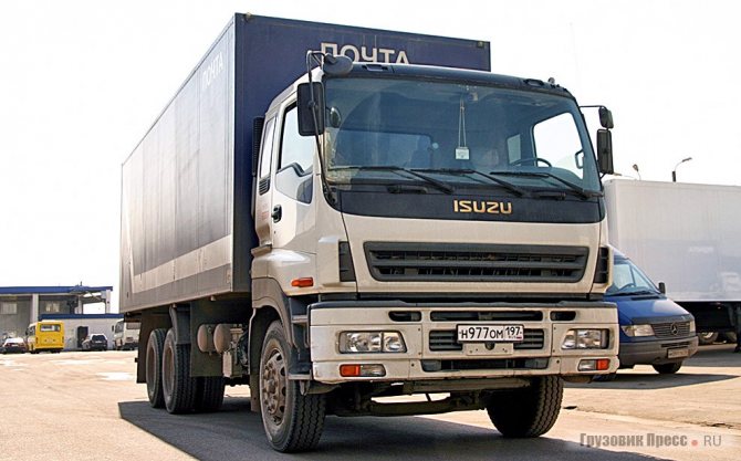 The faithful hard worker Isuzu CYZ remains almost unchanged over the years and, as statistics show, is in great demand