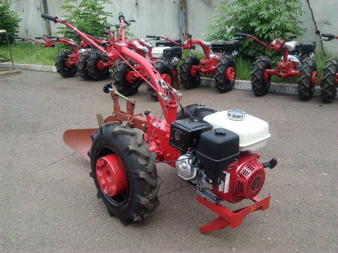 Spare parts for MTZ walk-behind tractor