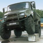 ZIL-390610 - off-road all-wheel drive truck