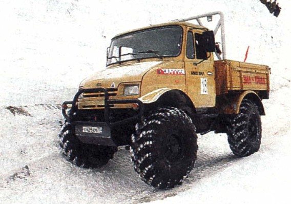 ЗИЛ-390610 - внедорожный полноприводный грузовик